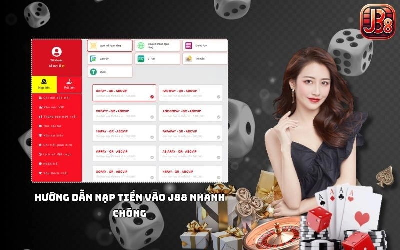 Nạp Tiền J88