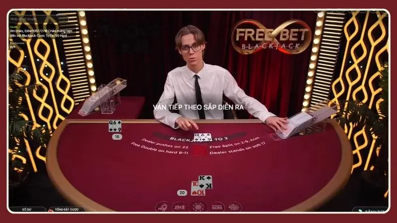 Bàn chơi trực tiếp tạo cảm giác tương tác như tại casino thực tế