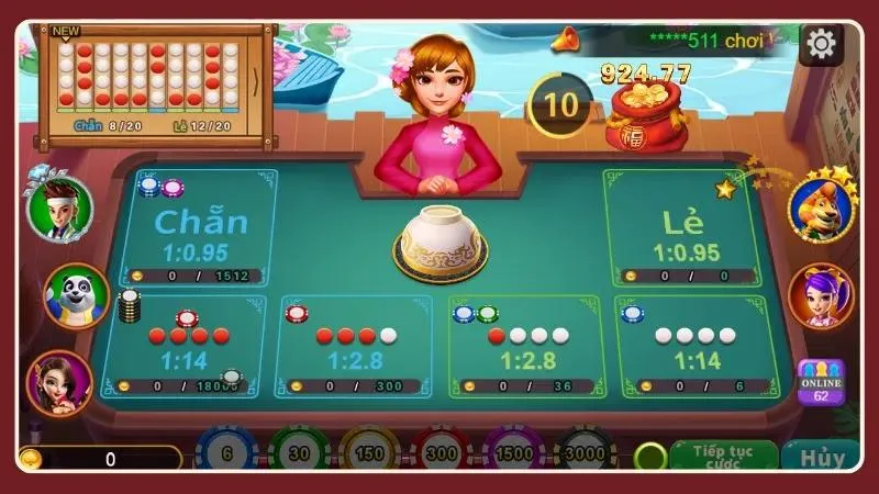 Hiệu ứng chia bài mượt mà mang đến trải nghiệm sống động hơn