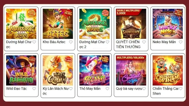 Các trò chơi nổi bật luôn thu hút lượng người tham gia săn hũ